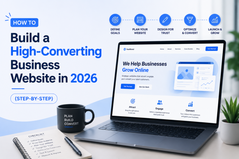How to Build a High-Converting Business Website in 2026 (Step-by-Step)