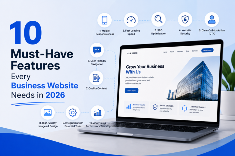 10 Must-Have Features Every Business Website Needs in 2026