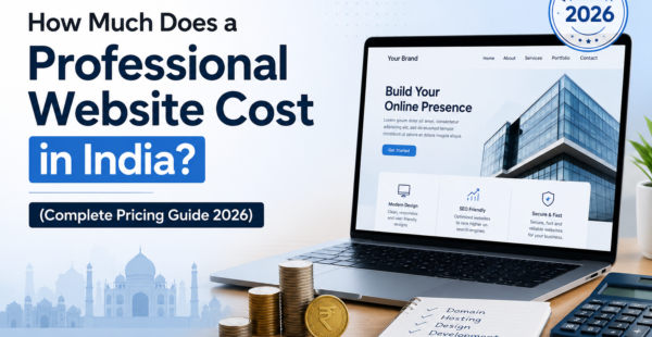 Professional website pricing guide 2026