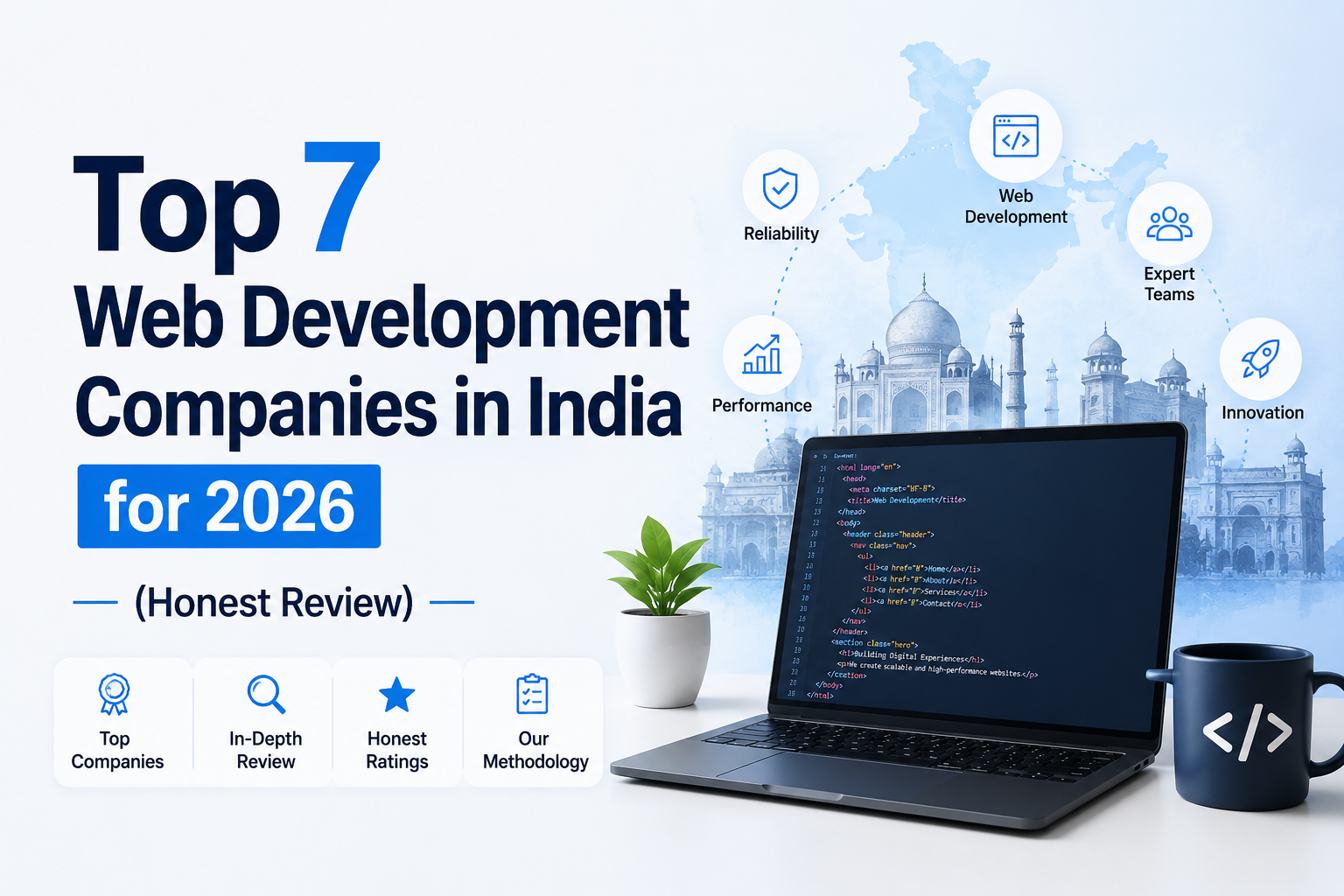 Top 7 web development companies in India