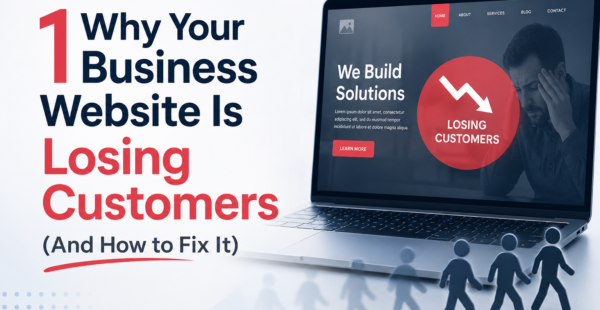 Why Your Business Website Is Losing Customers