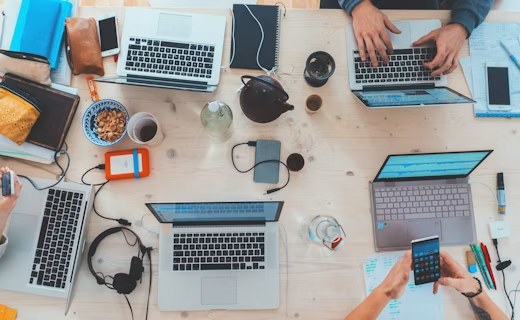 Digital Team Working