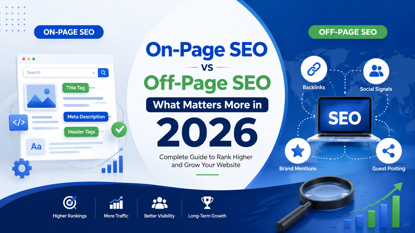 On-Page vs Off-Page SEO: What Matters More in 2026?