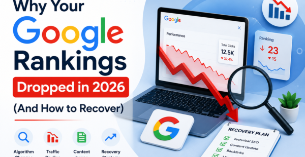 Why Your Google Rankings Dropped in 2026 (How to Recover)